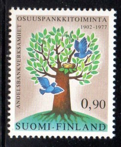 Finland Sc 598 1977 Cooperative Banks Anniversary stamp mint NH