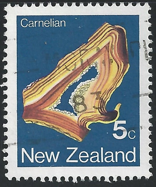 New Zealand #759 5c Carnelian