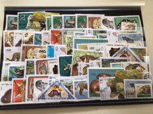 Wild Animals from around the world stamps A6900