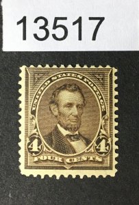 US STAMPS # 269 MINT OG H CV. $43 LOT #13517