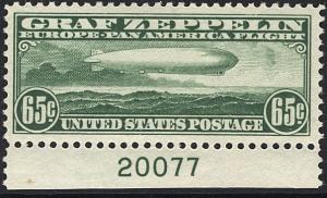#C13, VF-OG-NH. PSE (Graded VF 80). Cat$400