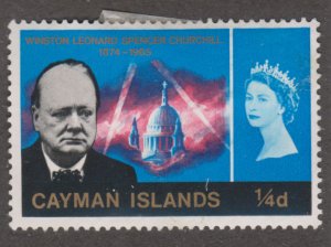 Cayman Islands 176 Churchill Memorial Issue 1966