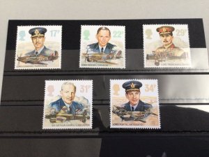 Great Britain History of Royal Air Force mint never hinged stamps set  65090