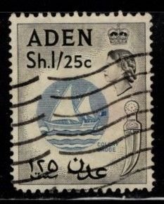 Aden -  #56 Colony Badge  -  Used