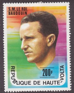 Burkina Faso 435 King Baudouin of Belgium 1977