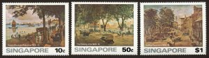 Singapore - Sc# 254 - 256, MNH.  2017 SCV $8.00