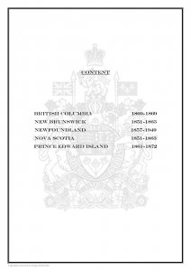 Provinces of  Canada 1851-1949 PDF(DIGITAL) STAMP ALBUM PAGES