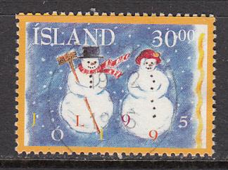 Iceland SC# 811  1995 Christmas used