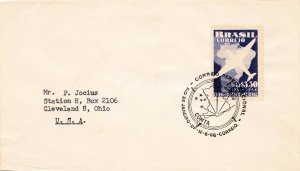 BRAZIL 1956 FIRST DAY COVER 836