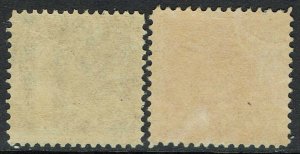 NEWFOUNDLAND 1894 AND 1896 DOG ½C
