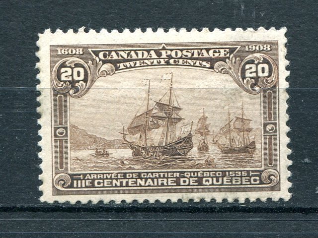 Canada #103  Mint  VF  Centered-  Lakeshore Philatelics