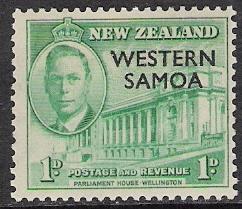 Samoa #191 Peace Issue MH