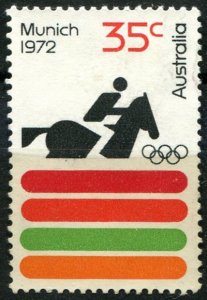 Australia Sc#530 Used, 35c multi, Summer Olympic Games 1972 - Munich (1972)