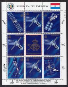 Paraguay 2265 Space Souvenir Sheet MNH VF