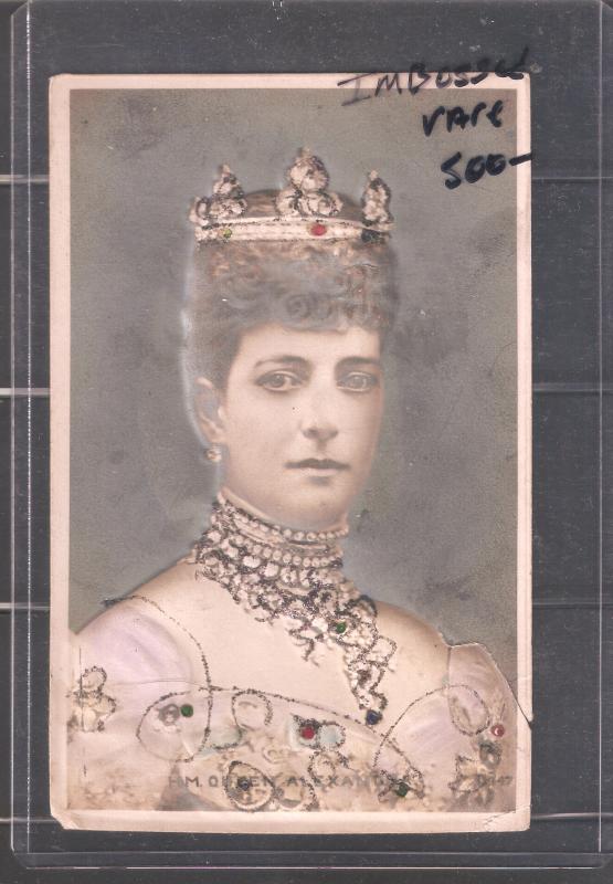 Postcard Queen Alexandra of Denmark House of Glucksburg Queen of England, (1)