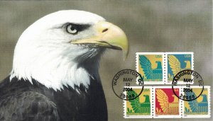 2004 FDC, #3792+, American Eagle Presorted First Class Coil, C-Cubed Cachets