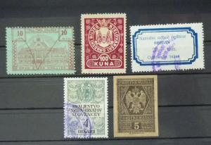 Ex Yugoslavia - Revenue Stamps! J54