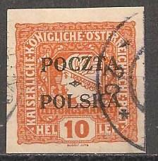 Poland #P4 F-VF Used CV $85.00  (A8)  