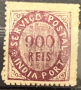 Portuguese India 1871 SC 17/Mun 15 Mint