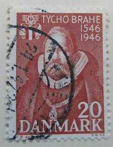 1946 A6P23#169 Denmark 20o Used-