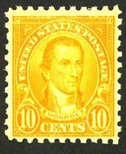 U.S. #591 MINT OG LH