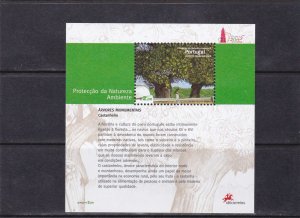 PORTUGAL S / S NATURE PROTECTION -THE ENVIRONMENT   MNH