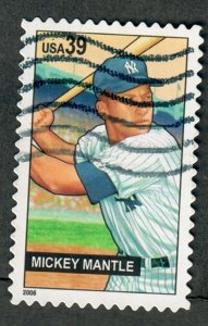 4083 Mickey Mantle used single