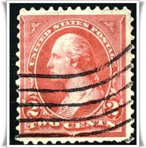 SC#267 2¢ Washington (1895) Used