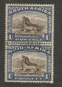 British Commonwealth - South Africa - Scott #62f Stamp - Used Pair