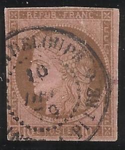 French Colonies SC 20 Used