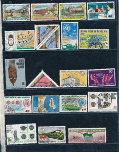 D388055 British KUT Nice selection of VFU Used stamps