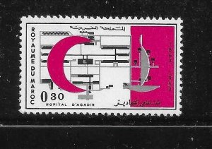 Morocco 1963 Centenary of Intl red cross Sc 97 MNH A2101