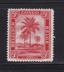 Belgian Congo 187 MH Trees