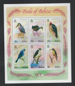 Belize souvenir sheet mnh sc 421a