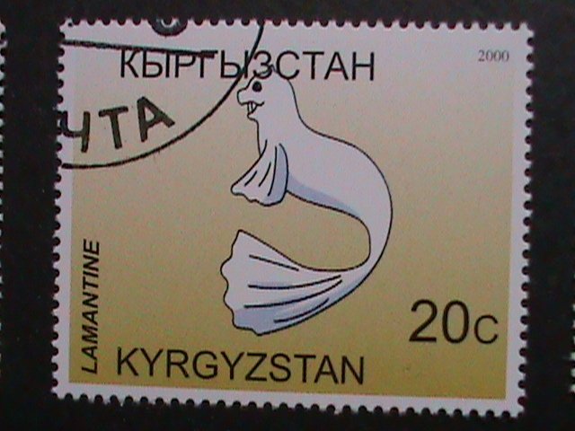 KYRGYZSTAN -2000 LOVELY FAMPOUS POKEMON CTO FANCY POSTAL CANCEL VERY FINE