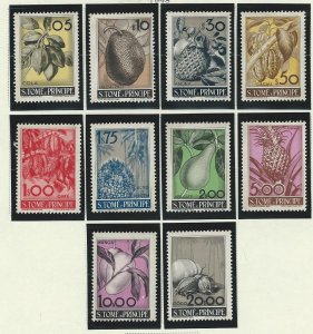 St. Thomas and Prince Islands mnh  sc 341-350