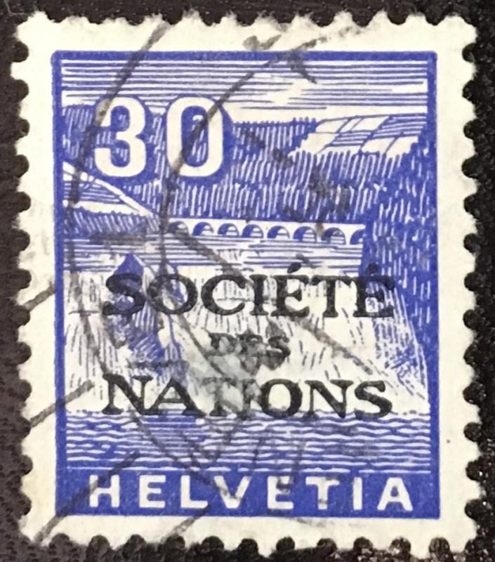 Switzerland 2o46 used League of Nations