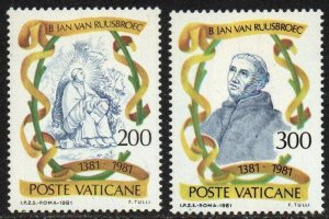 Vatican City Sc #692-693 MNH