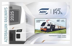 Azerbaijan/Azerbeidzjan - Postfris/MNH - Sheet Railways 2026