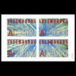 LUXEMBOURG 2000 - Scott# 1021 Millennium Set of 4 NH