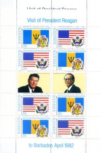 1982 D. Reagan Visit.