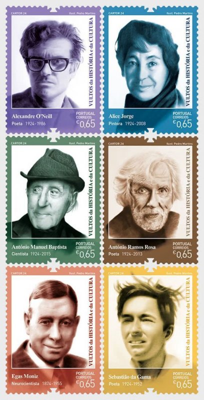 Portugal - Postfris/MNH - Complete set Figures of Portuguese History 2024