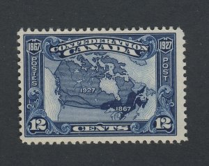 Canada MH Stamp; #145-12c Map MH F/VF Guide Value = $25.00