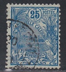 New Caledonia # 98, Landscape, Used, 1/3 Cat.