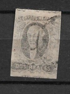 1861 Mexico Sc8c 2r Miguel Hidalgo y Costilla used