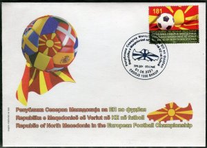 269 - NORTH MACEDONIA 2021- European Football Championship - FDC