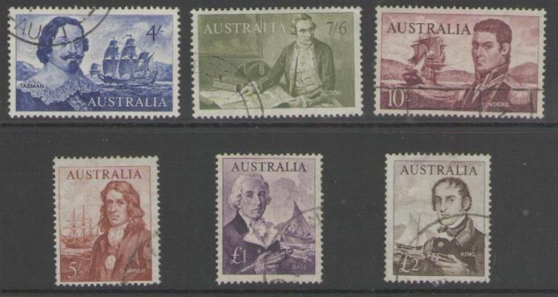 AUSTRALIA SG355/60 1963-5 NAVIGATORS FINE USED