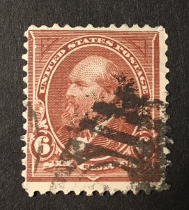 United States, US Sc. #256, used CV $30.00