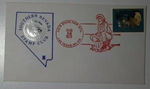 Southern Nevada Stamp Club JC's State Fair Sta Las Vegas NV 1973 Philatelic Expo