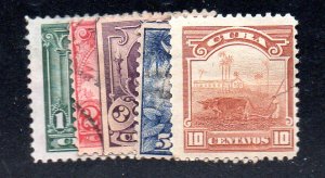Cuba 227-231 Used Set
